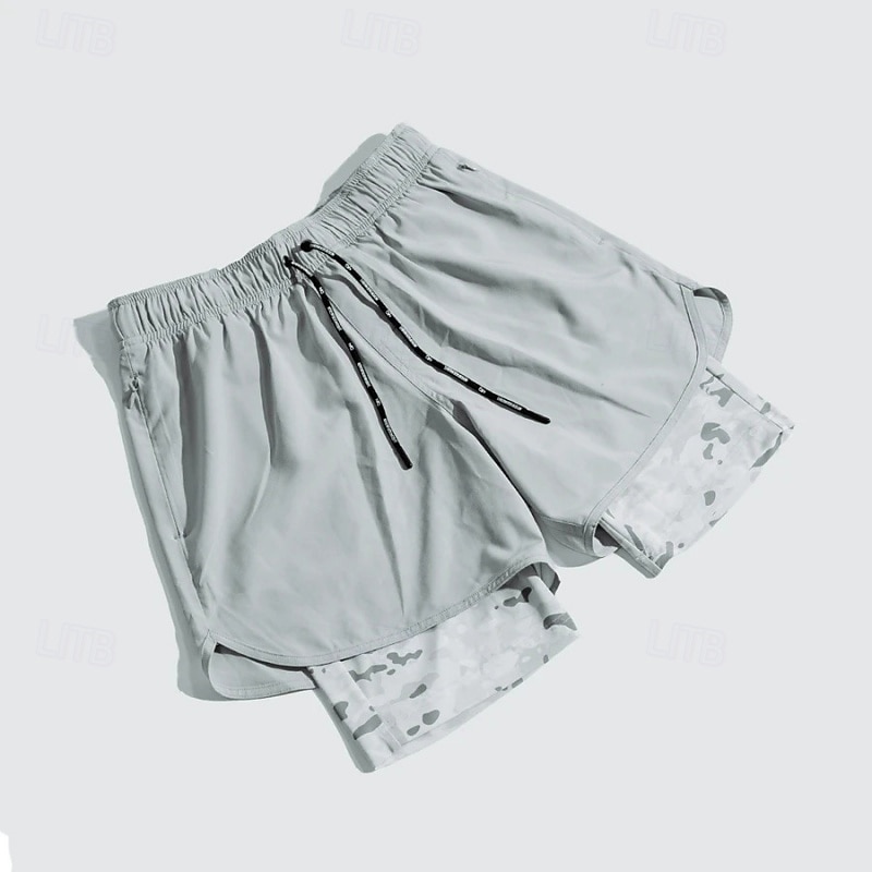 Herren Laufshorts Sportshorts Fitnessshorts Kordelzug Taschen Shorts Lässig Täglich Outdoor Sommer Frühling Schnelltrocknend Leicht Feuchtigkeitsableitend Atmungsaktiv Fitnessstudio Fitnesstraining 2026 - $20.99 –P5
