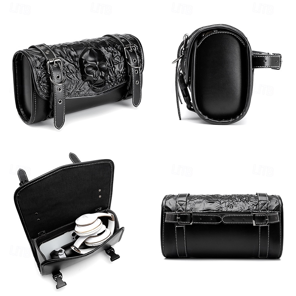 Western Retro Vintage Punk & Gothic Fork Bag Motorcycle Bag Riders Skull Western Revival Fancy Dress Unisex Halloween Carnival Adults Fork Bag 2026 - $85.99 –P5