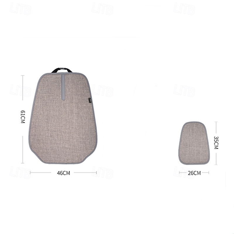 Universal Linen Car Seat Backrest Cover and Headrest Set, Breathable Fabric Backrest Protector, Airbag Compatible Seat Back Cushion for Most Cars, SUVs, Trucks, All-Season 2026 - $18.99 –P8
