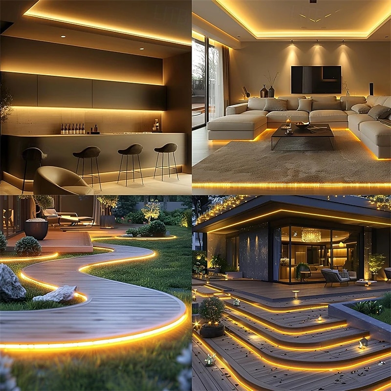 220V Dimmable COB LED Neon Strip Light Outdoor Waterproof Super Bright 280LEDs/M Flexible Lamp Garden Home Bar Decor 2026 - $8.99 –P5