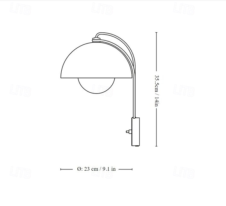 Intérieur Moderne Style Nordique Appliques Murales Intérieures Salon Chambre Métal Applique murale 110-120V 220-240V de 2026 ? $154.99 –P7