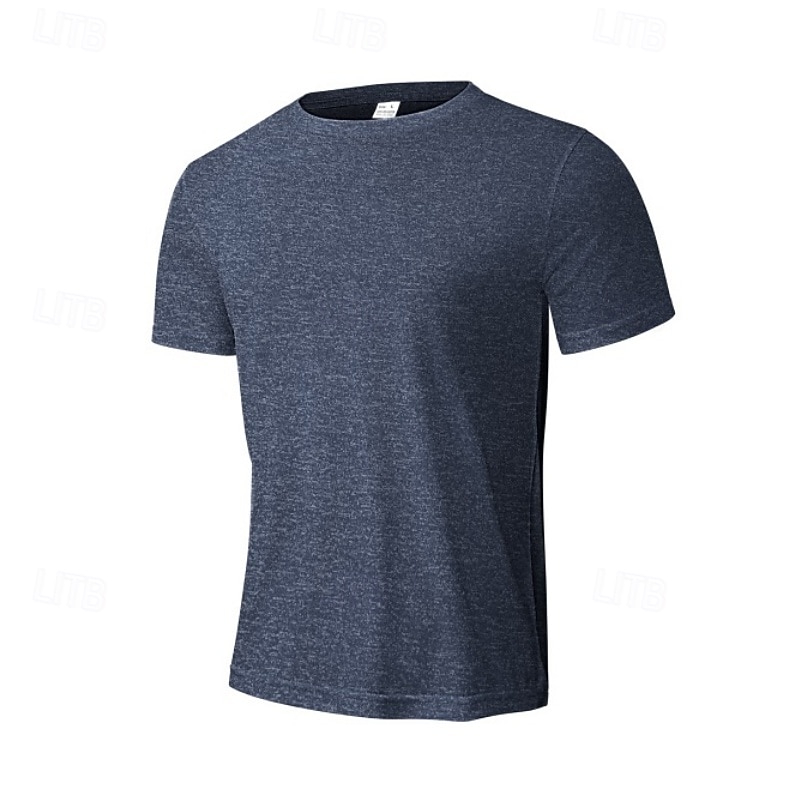 Per uomo Tinta unita T-shirt da corsa Maglia a compressione Maglia atletica Sport in alto Estate Primavera Classico Manica Corta Asciugatura Rapida Leggero Traspirante Allenamento in Palestra del 2026 a $15.49 –P18