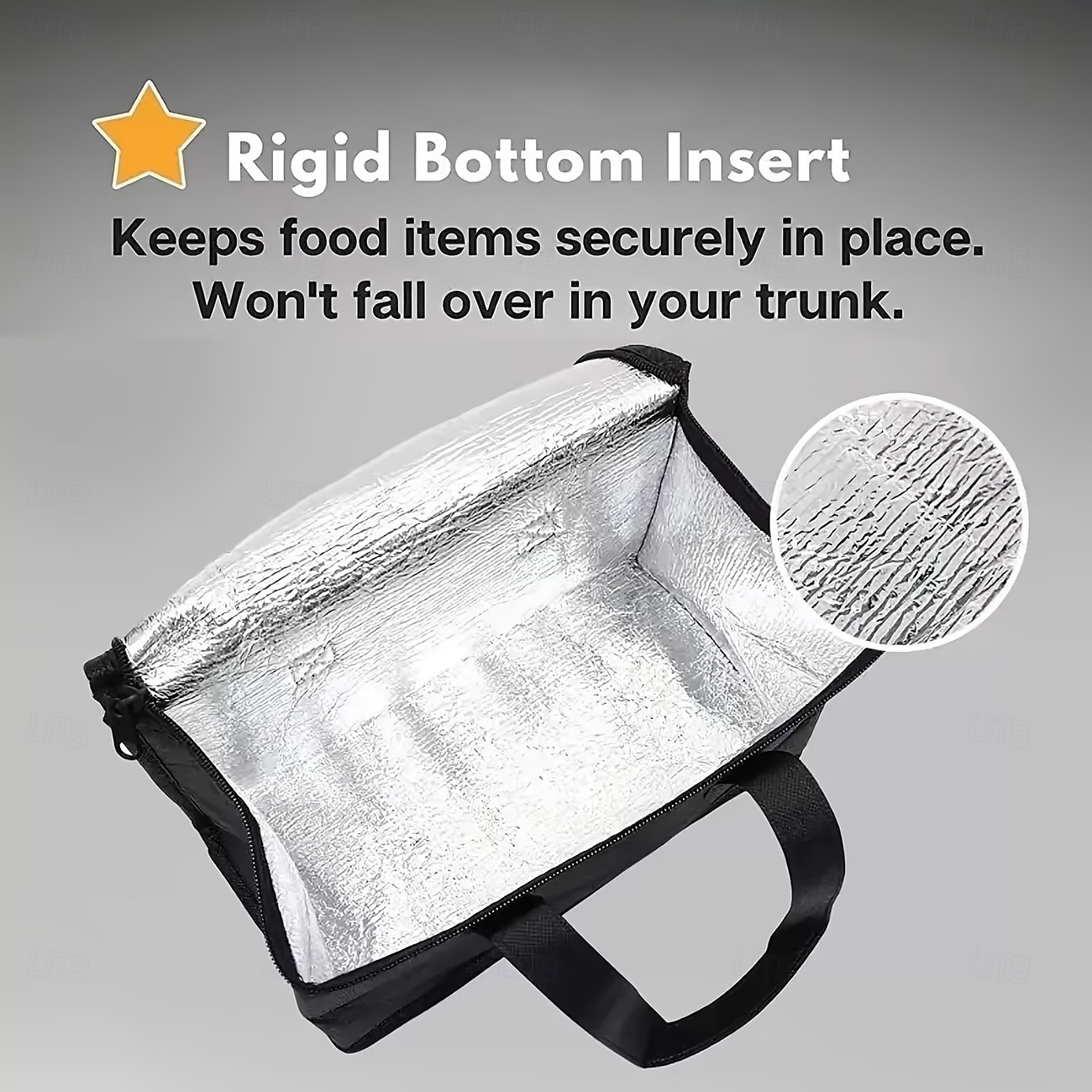 2 bolsas isotérmicas grandes y extragrandes, mantienen la comida caliente o fría durante varias horas: bolsa de compras, bolsa térmica suave, adecuada para catering/doordash, bolsa isotérmica para 2026 - $15.49 –P10