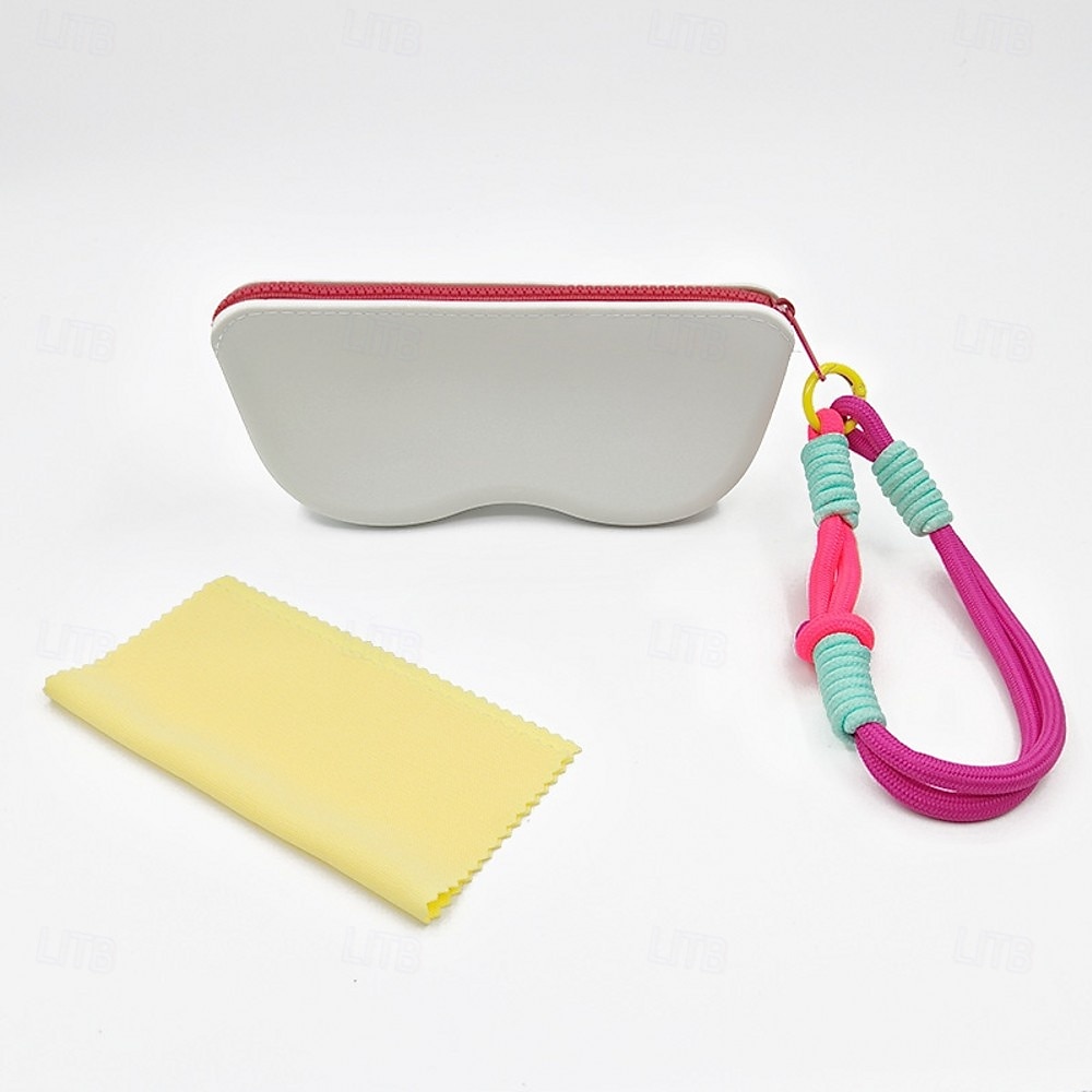 Portable Silicone Eyeglass Case Sunglasses Protective Pouch, Waterproof Glasses Storage Bag, Hard Coin Purse for Women and Girls, Travel Eyewear Holder, Sunglasses Wallet 2026 - $18.99 –P16