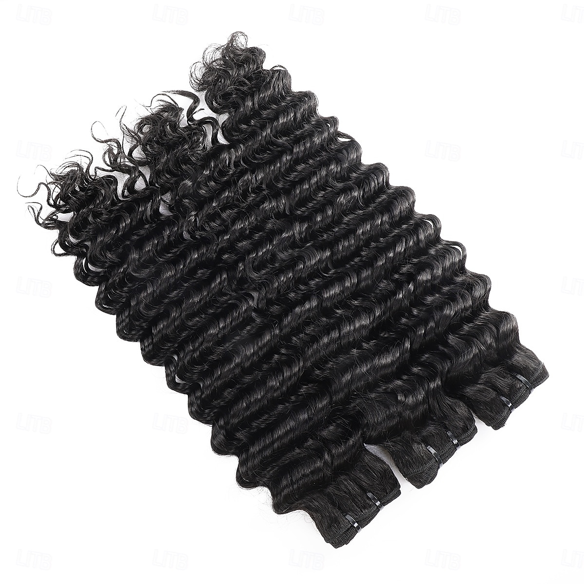 Cabelo humano ondulado profundo em 3 pacotes, adequado para mulheres negras, de 30 a 70 cm (12 a 28 polegadas). de 2026 por E£12750.3 –P3