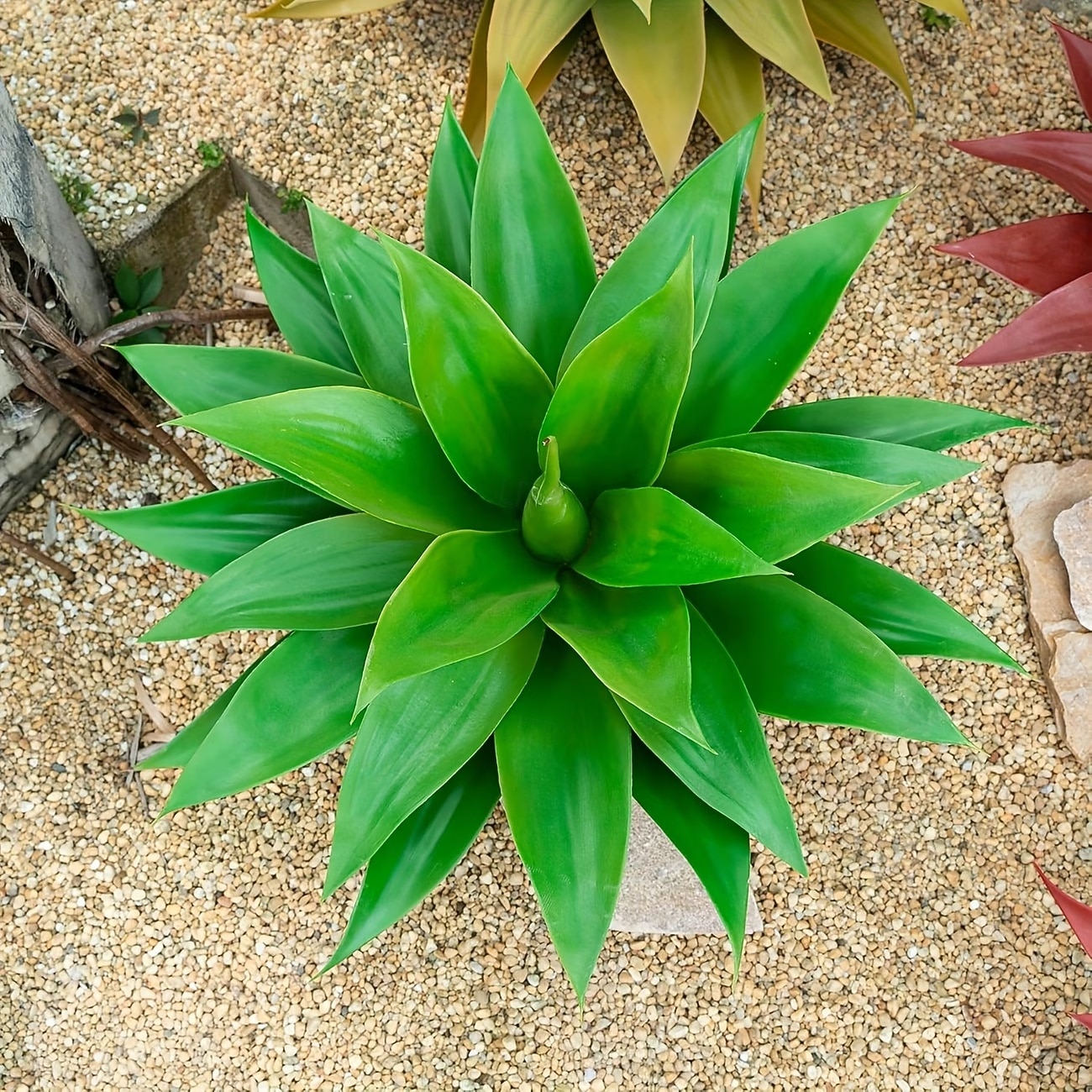2 plantas artificiais de agave grandes com 18 folhas cada, folhagem tropical artificial realista para decoração de interiores e exteriores, perfeitas para casa, escritório, jardim, varanda e para de 2026 por $32.99 –P2