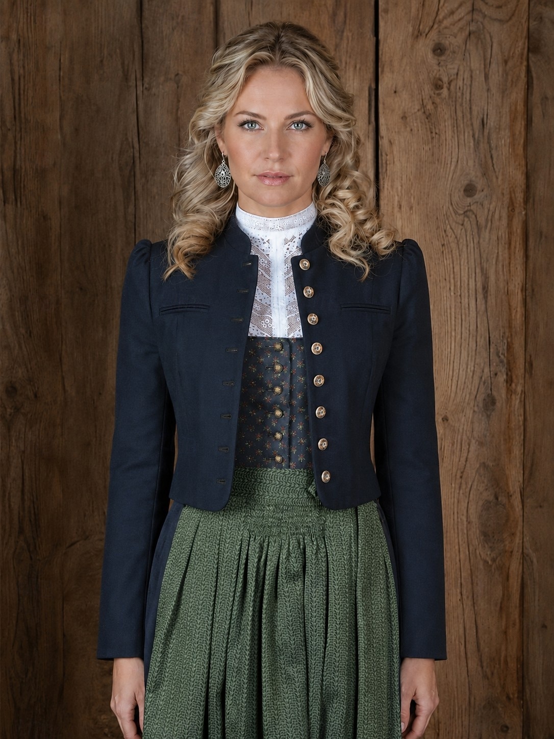 Oktoberfest Giacca Blazer tradizionale Cameriera Bavarese Tedesco Prati Per donna Carnevale Festa della birra Panno in stile tradizionale Top del 2026 a $44.99 –P10