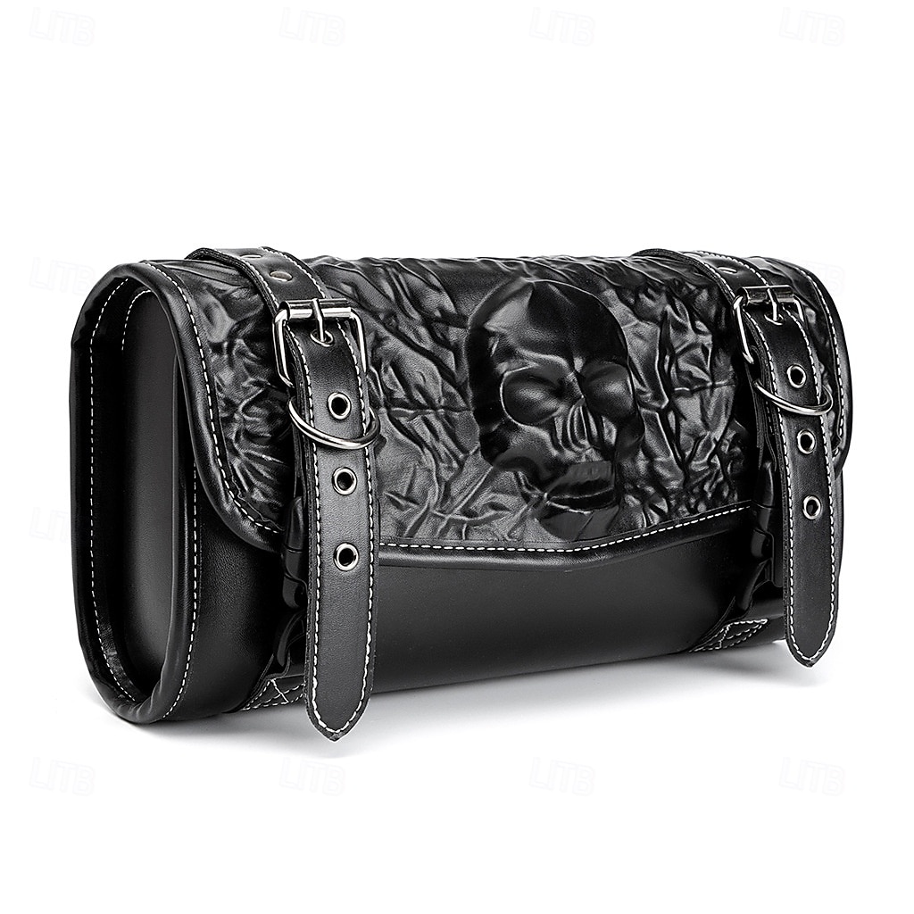 Western Retro Vintage Punk & Gothic Fork Bag Motorcycle Bag Riders Skull Western Revival Fancy Dress Unisex Halloween Carnival Adults Fork Bag 2026 - $85.99 –P2