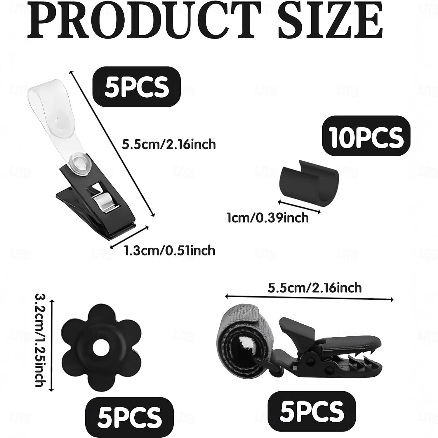 25Pcs Garden Flag Stoppers & Clips Kit, All-Season Heavy-Duty Plastic & Rubber Windproof Clips Hardware Accessories for Outdoor Flags, Small Banners, Curtains 2026 - $19.99 –P1