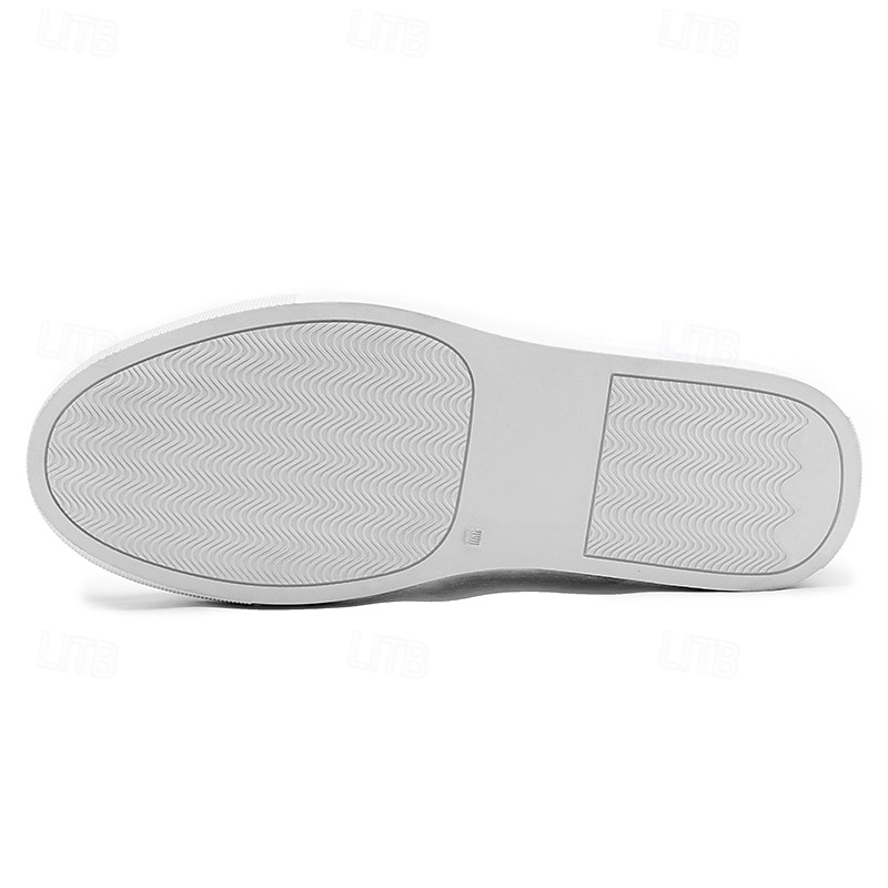 Mocassini da uomo in pelle intrecciata, scarpe eleganti casual senza lacci, scarpe leggere e comode per l'ufficio, i viaggi e l'uso quotidiano. del 2026 a $46.99 –P8
