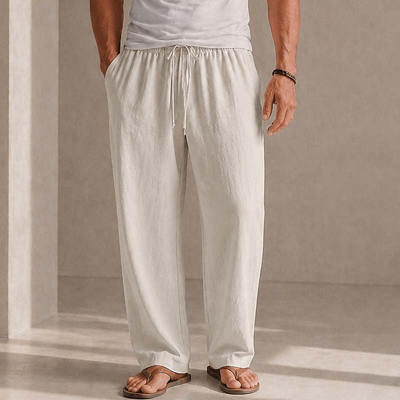 Leichte Herren-Leinenhose aus Tencel für den Sommer 2026 - $35.99 –P4
