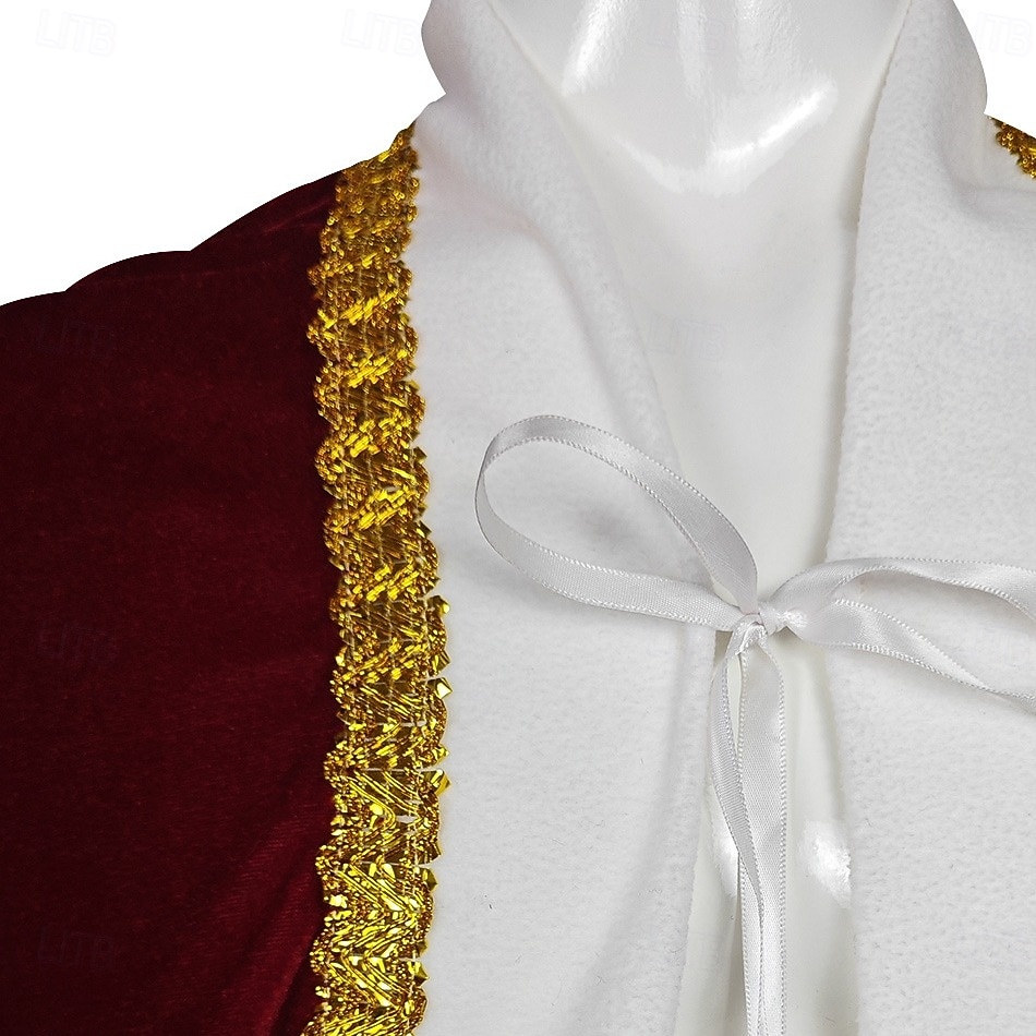 Medieval Renaissance Fancy Cloak Prince Fancy Dress Men's Fantasy Royal Halloween Carnival Party Performance Renaissance Fair Adults' Cloak 2026 - $51.99 –P5