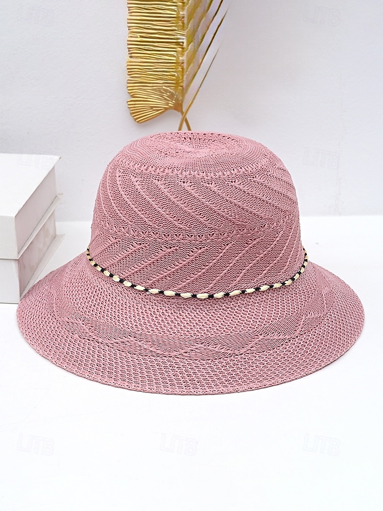 Women's Bohemian Straw Sun Hat, Multi-Color Wide Brim Beach Vacation Hat with 3D Flower Decor for Casual Wear 2026 - $9.99 –P8