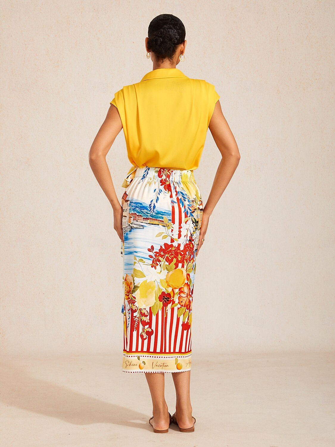 Silky Satin Sleeveless Wide Shoulder Top 2026 - $56.99 –P4