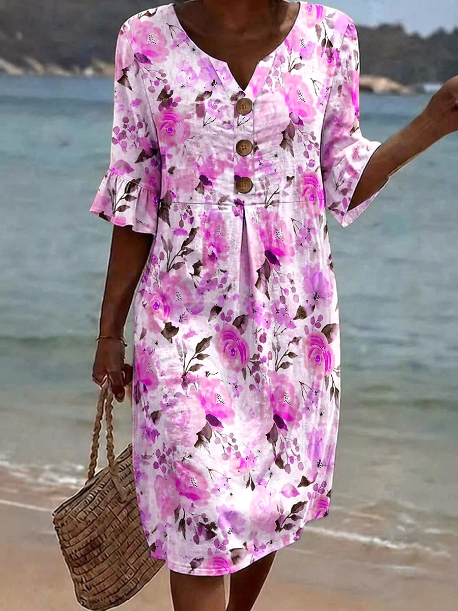 floral long sleeve dress maxi Ivory Chiffon – PinkBlush Color:Lilac/Pink 41 10 Best Dress Forms