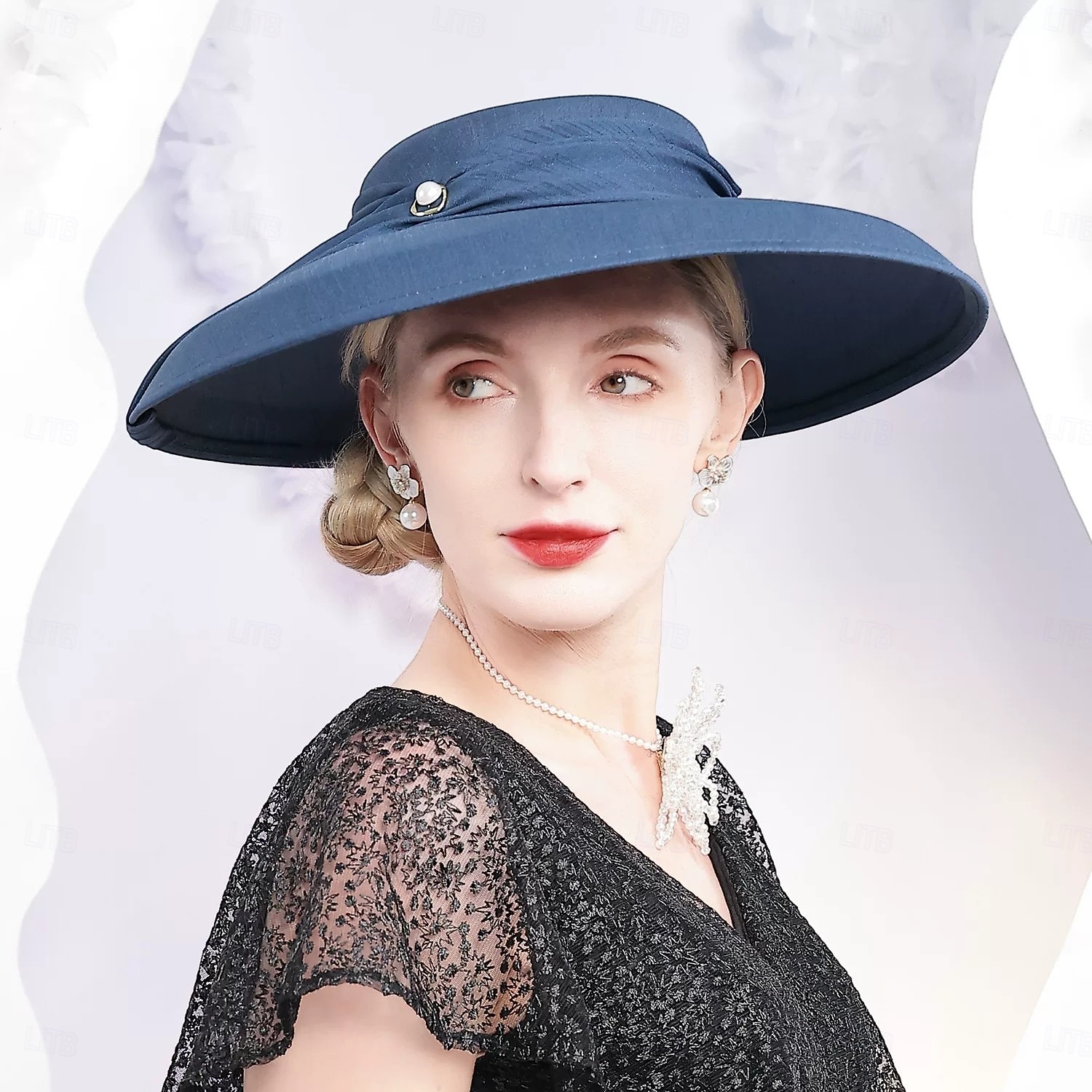 Chapeau Kentucky Derby Fascinateur Dame Déguisement Femmes Saint-Valentin Derby Fête de mariage Foulard Adulte Chapeau Printemps & Été de 2026 ? $72.99 –P13