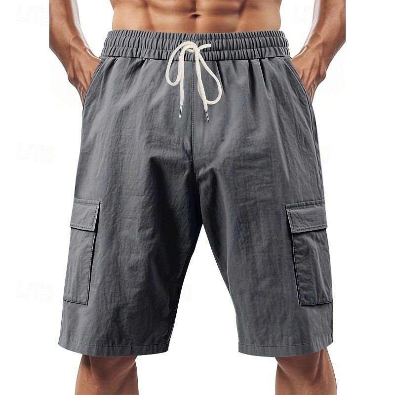 Men's Running Shorts Athletic Shorts Gym Shorts Pocket Shorts Casual Daily Outdoor Summer Spring Quick Dry Lightweight Moisture Wicking Gym Workout Outdoor Athletic Regular Fit Sportswear Activewear 2026 - $20.99 –P8