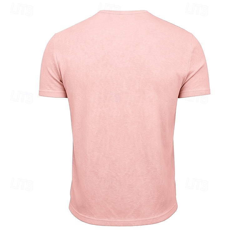 Per uomo Maglietta Maglietta in lino Manica Corta Maniche Corte Scollo a V Primavera & Estate Estate Primavera Semplice Moda Designer Essenziale Morbido Casuale Vacanza Streetwear Blu Bianco Nero del 2026 a $14.99 –P2