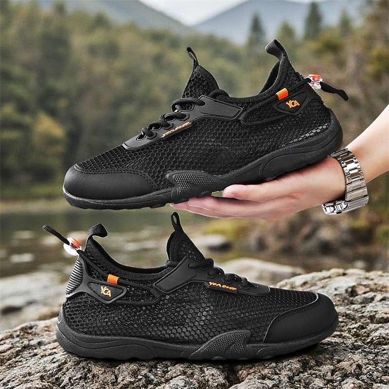 Scarpe da acqua bianche da uomo, traspiranti, leggere e ad asciugatura rapida, ideali per attività acquatiche, passeggiate in spiaggia, trekking fluviale e viaggi estivi all'aria aperta. del 2026 a $32.99 –P9
