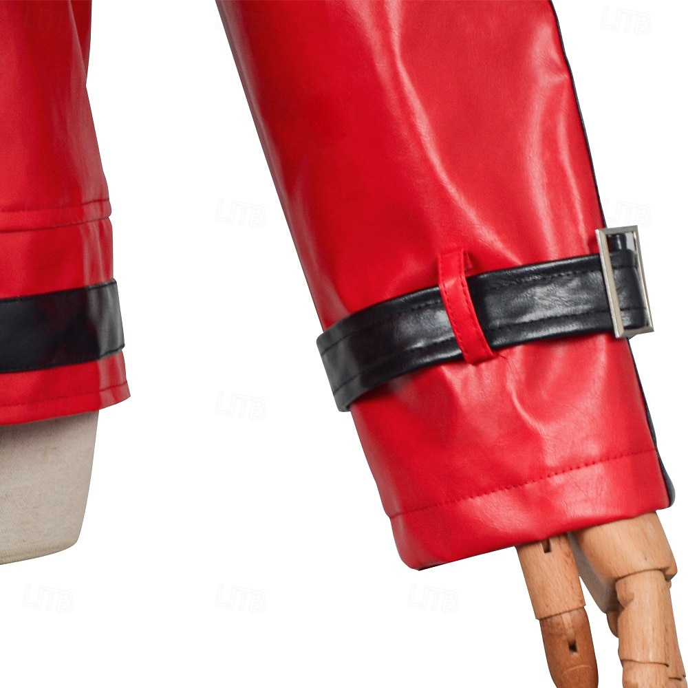 80s Pop Star Singer Red Jacket Costume Fancy Costume Retro Vintage 1980s for Unisex Kid's Adults' Halloween Carnival Party Performance Comic Con 2026 - $46.99 –P7