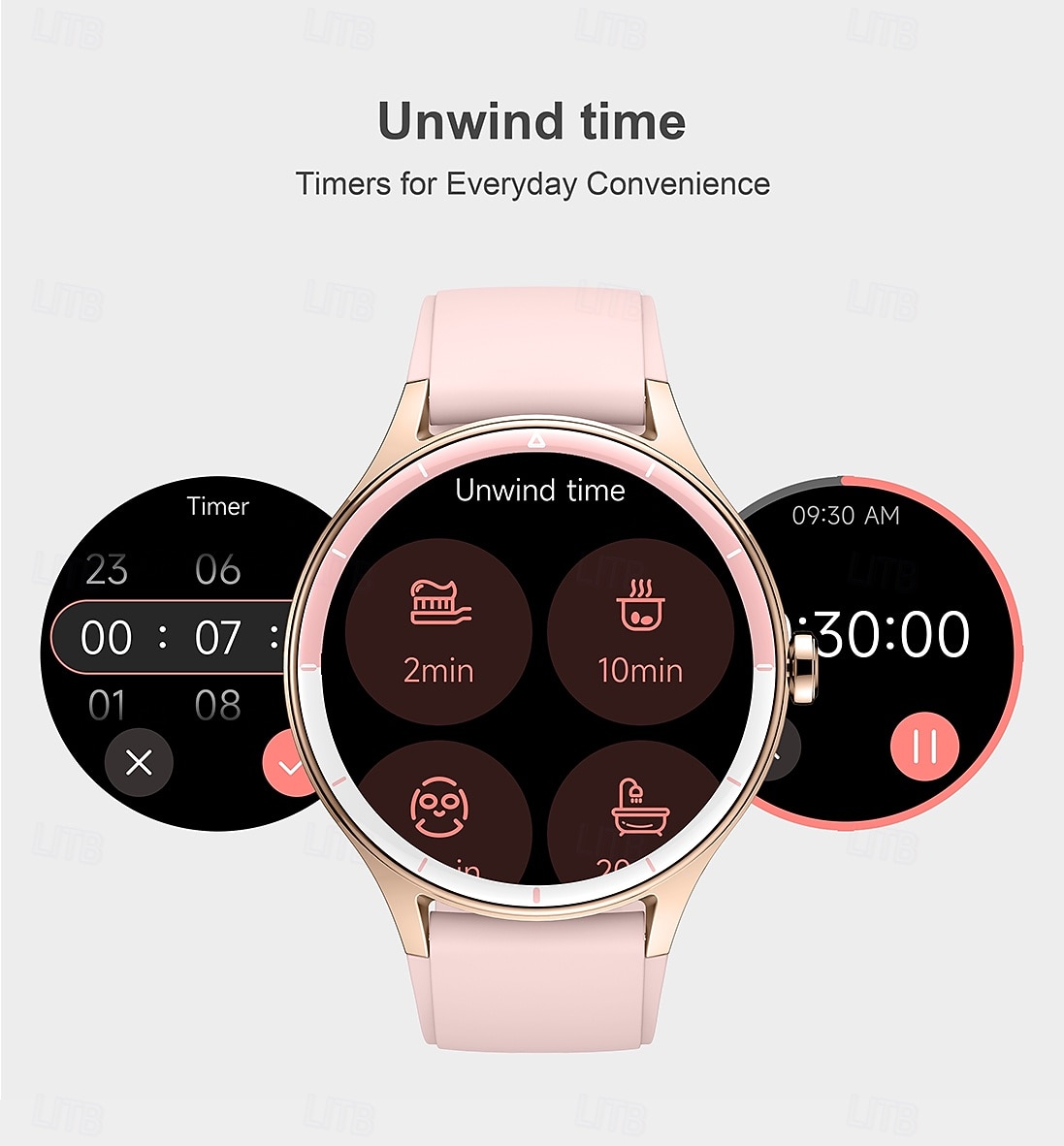Smart Watch for Women, 1.27" Round Display Elegant Smartwatch with AI Voice Assistant, SpO2 Heart Rate Sleep Monitor, 100+ Watch Faces, Fashion Fitness Tracker for Android iOS 2026 - $64.99 –P12