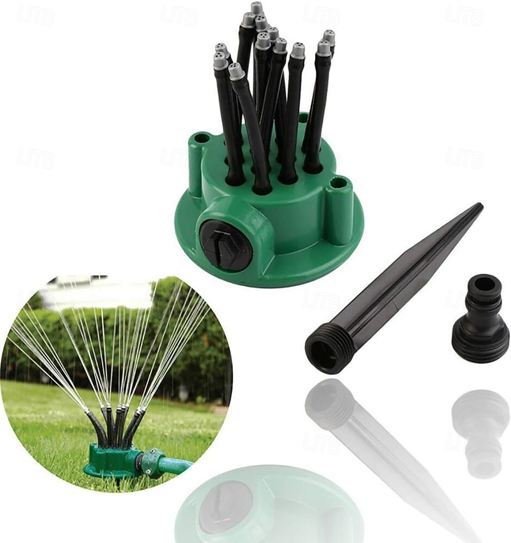 360° Coverage Precision Garden Irrigation Sprinkler, Lawn Yard Garden Sprinkler, Adjustable Flexible Watering System for Lawn, Flower, Grass, Plants 2026 - $15.99 –P8