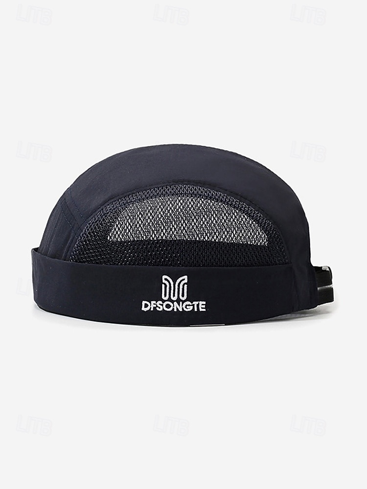 herr snabbtorkande polyester justerbar solskyddsmössa, flerfärgad andningsbar utomhushatt för strandsemester, avslappnad vardag &sportaktiviteter 2026 - $11.99 –P7