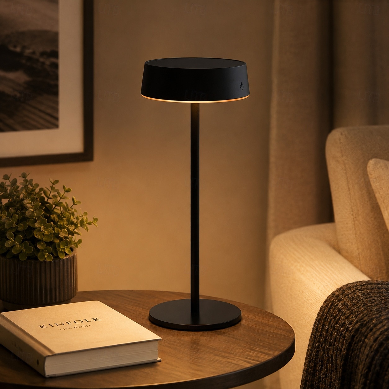 Solar Cordless Table Lamp, USB-C Rechargeable Portable LED Desk Lamp with 3 Color Touch Control, Long Battery Life Night Light with Metal Base & Acrylic Shade for Bedroom Patio Restaurant Bar Camping 2026 - $32.99 –P4