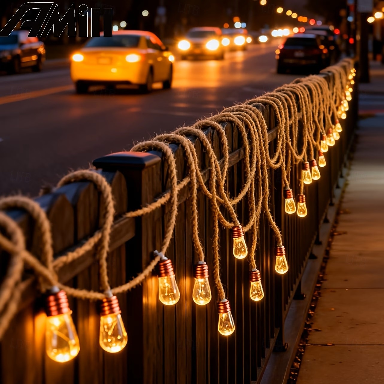 Solar Powered Outdoor Garden Lights 8m 16 Bulbs Fairy String Lights Outdoor Waterproof 8 Lighting Modes for Fence Garden Party Wedding Camp Christmas Decoration 2026 - $48.99 –P11