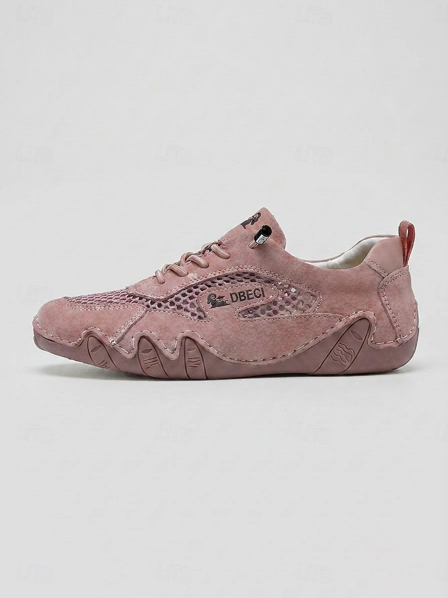 Γυναικεία ροζ mesh casual παπούτσια - slip-on sneakers, άνετα, αναπνεύσιμα υποδήματα για καθημερινή χρήση, περπάτημα, πεζοπορία &ταξίδι 2026 - $54.99 –P5