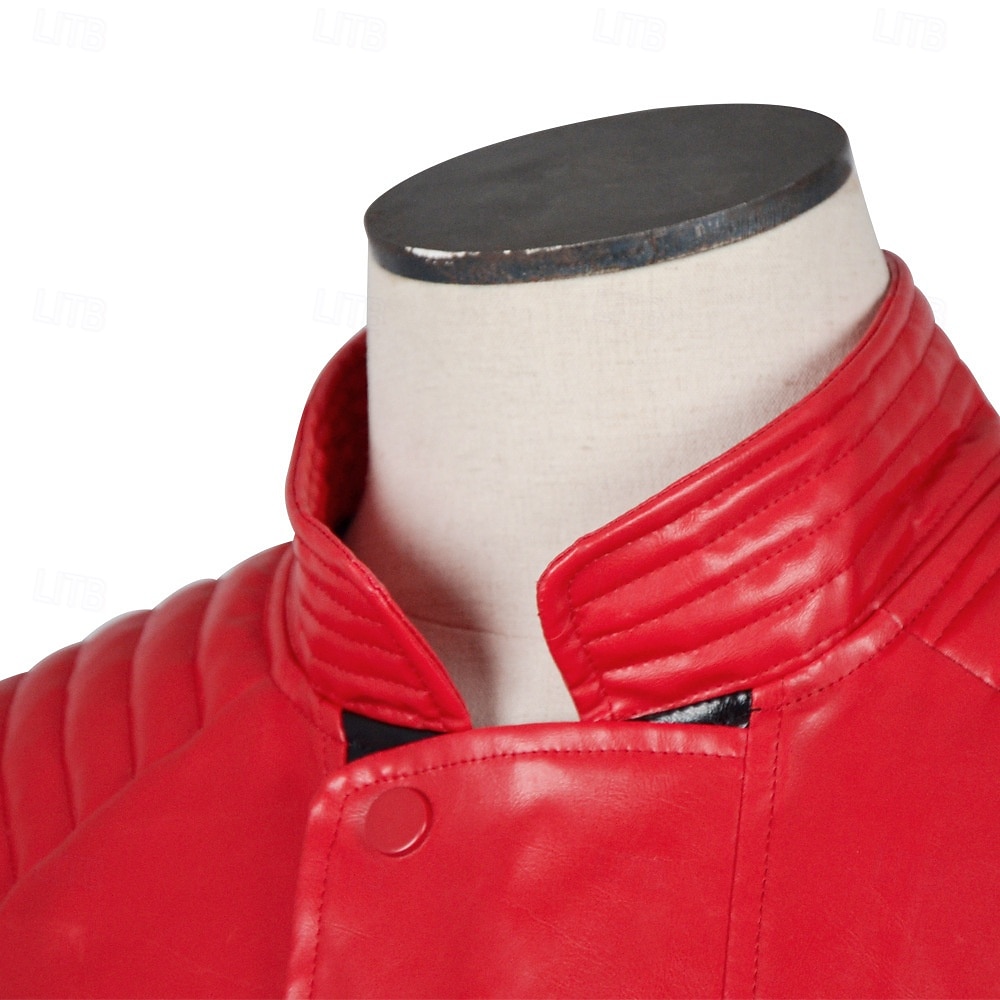80s Pop Star Singer Red Jacket Costume Fancy Costume Retro Vintage 1980s for Unisex Kid's Adults' Halloween Carnival Party Performance Comic Con 2026 - $46.99 –P6