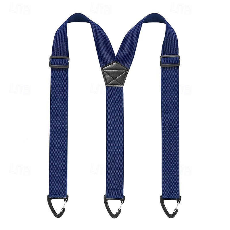 Hosenträger für Herren mit 3 Clips, verdeckt unter der Kleidung zu tragen, mit 3 Druckknopfschlaufen (3,8 cm breit), Y-förmiger, verstellbarer Gurt, ideal für Bergsteigen und Outdoor-Aktivitäten. 2026 - $12.99 –P11