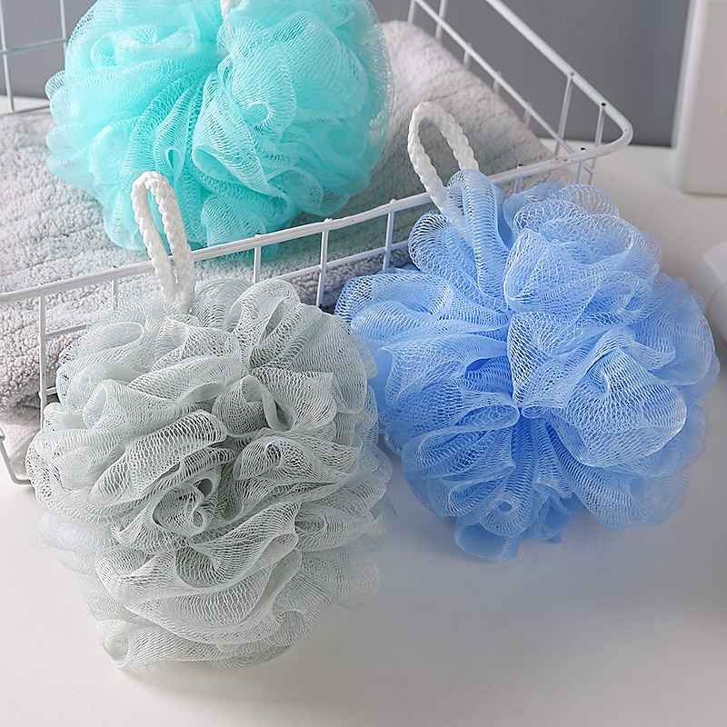 3PS Ultra Soft Bath Flower Scrubber Back Massager High-End Bath Ball, Non-Dissolving, Bubble-Generating Bath Cleanser for Back Exfoliation 2026 - $11.99 –P5