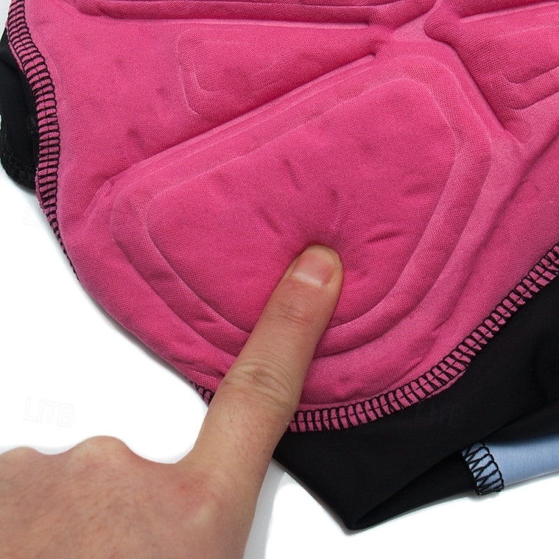 Damen Patchwork Kurve Radsport-Radhose: Fahrradshorts Gepolsterte Fahrradhose Fahhrad Shorts Gepolsterte Shorts / Chamois Schmale Passform Sport Packbar 3D-Polster Schnelltrocknend 2026 - $25.99 –P9