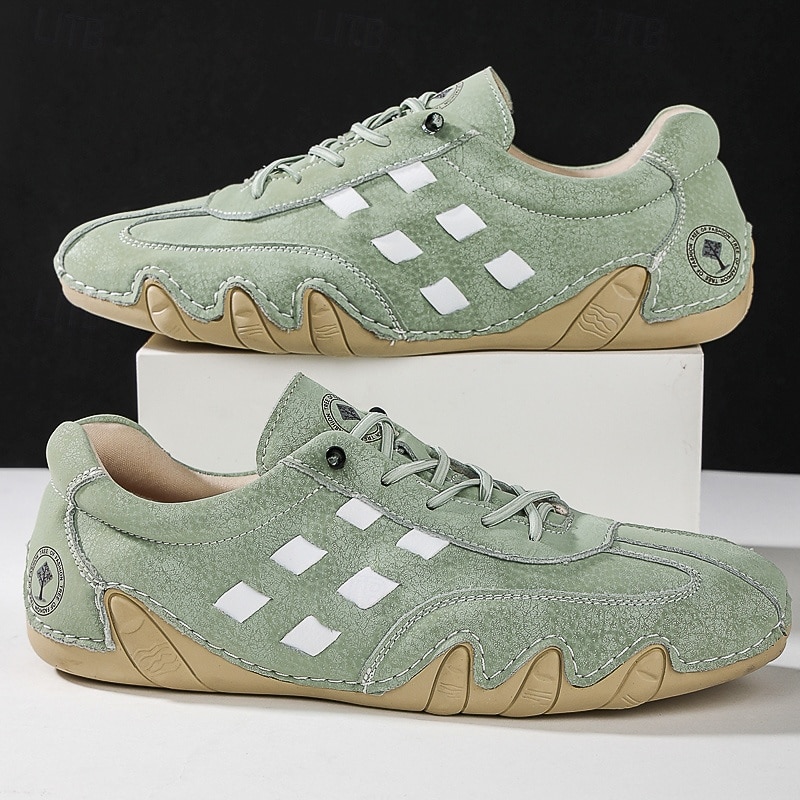 ανδρικά λευκά casual sneakers - ελαφριά, άνετα παπούτσια για περπάτημα με κορδόνια - αθλητικά παπούτσια με χαμηλό πάνω μέρος για καθημερινή χρήση, ταξίδια, εξορμήσεις το Σαββατοκύριακο και υπαίθριες δραστηριότητες 2026 - $42.99 –P1