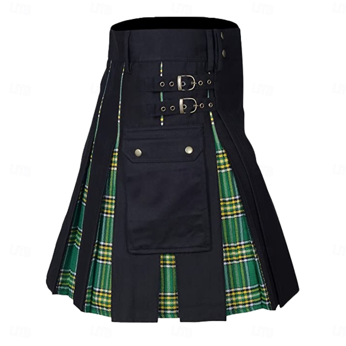 Highland scozzese Medievale Celtico Kilt scozzesi utilitari Gonnellini Vichy quadrettato Costume Per uomo Celtico Fiera Rinascimentale LARP Festival Adulti Gonnellino Primavera & Estate del 2026 a $50.99 –P13