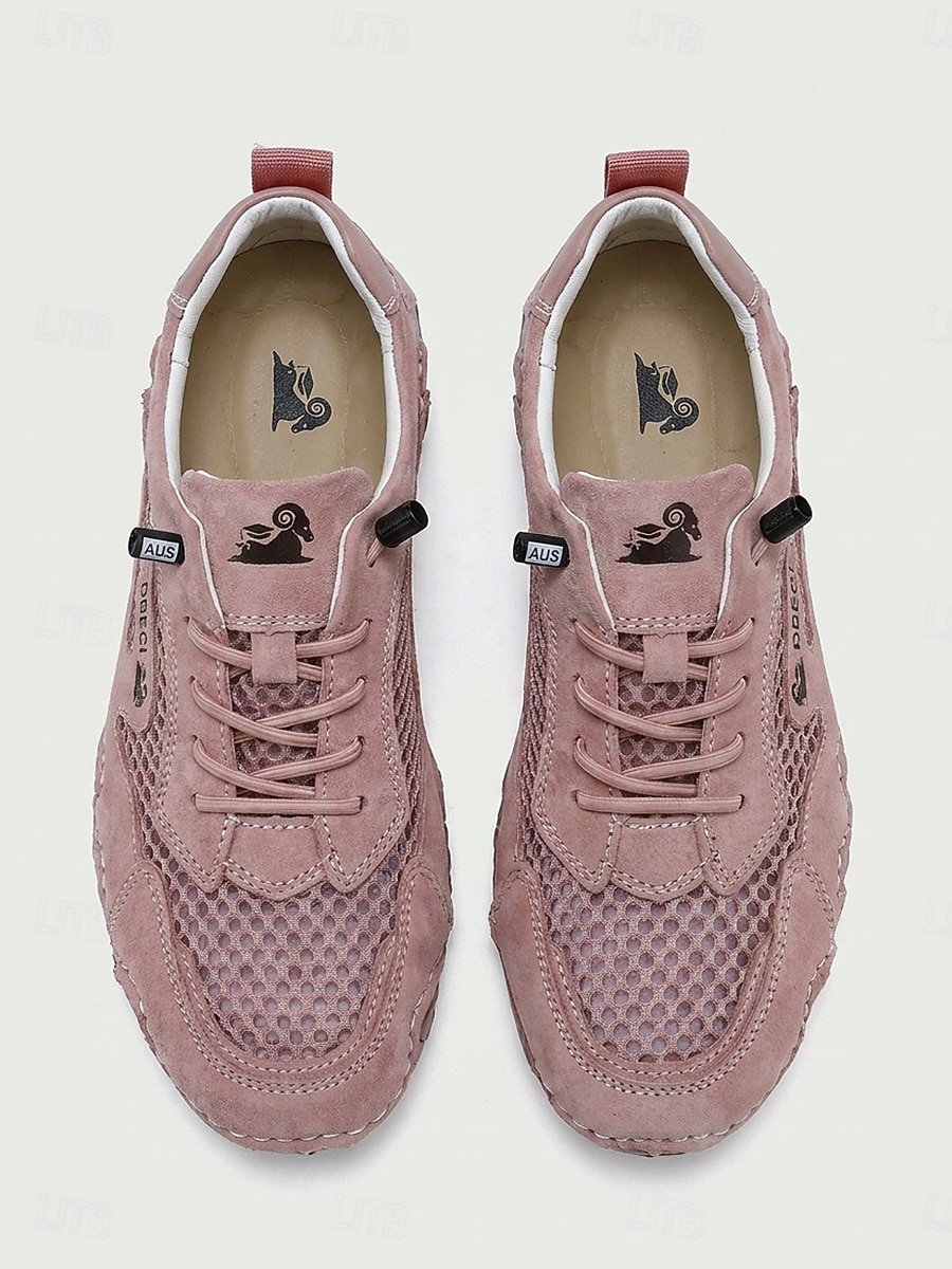 Γυναικεία ροζ mesh casual παπούτσια - slip-on sneakers, άνετα, αναπνεύσιμα υποδήματα για καθημερινή χρήση, περπάτημα, πεζοπορία &ταξίδι 2026 - $54.99 –P4