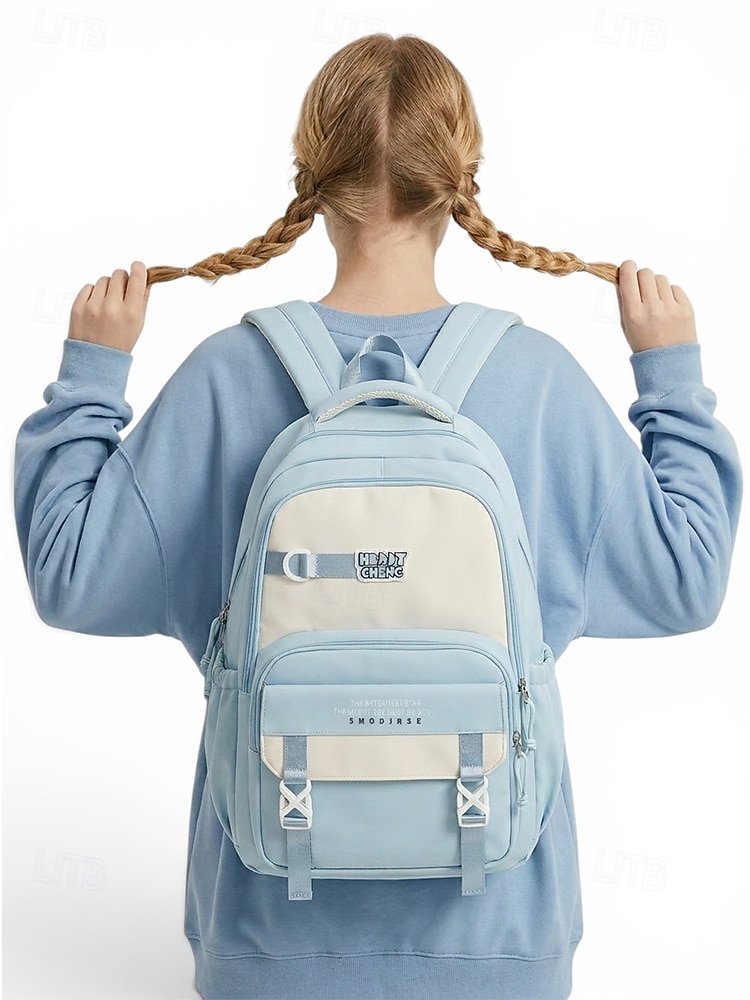 Student Backpack for Boys & Girls, Large Capacity Polyester School Bag with Multi-Pockets & Adjustable Straps, Durable Rucksack for Back to School, Travel, Outdoor Sports & Daily Use 2026 - $32.99 –P1
