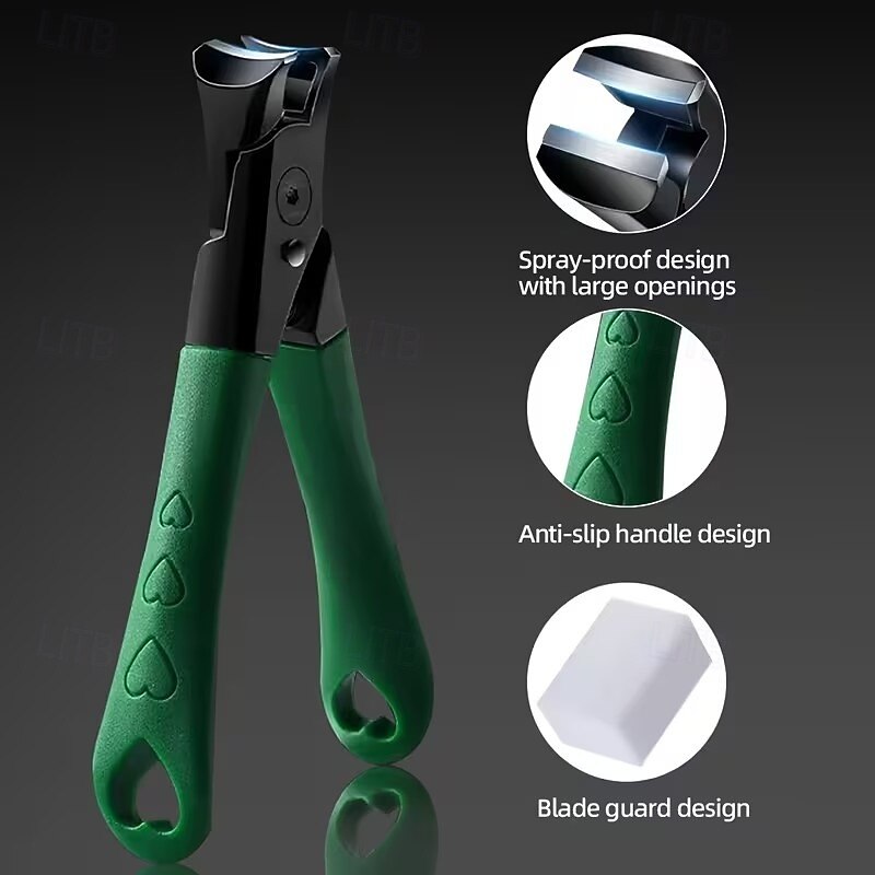 Nieuwe spatbestendige nagelknipper voor dikke, harde nagels, speciale nagelknipper voor één nagel, grote nagelknipper voor huishoudelijk gebruik, teennagelknipper. 2026 - $12.99 –P3