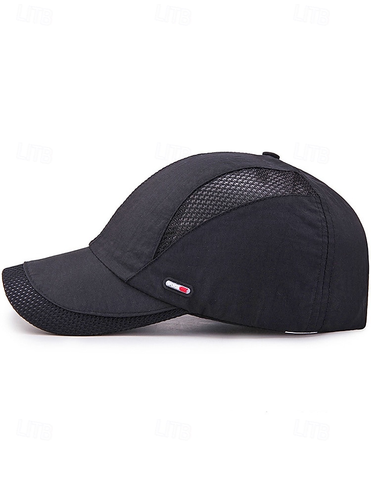 Șapcă de baseball pentru bărbați din poliester cu uscare rapidă, pălărie de soare reglabilă, respirabilă, multicoloră, pentru pescuit în aer liber, călătorii, vacanțe și ținute casual zilnice 2026 - $9.99 –P8