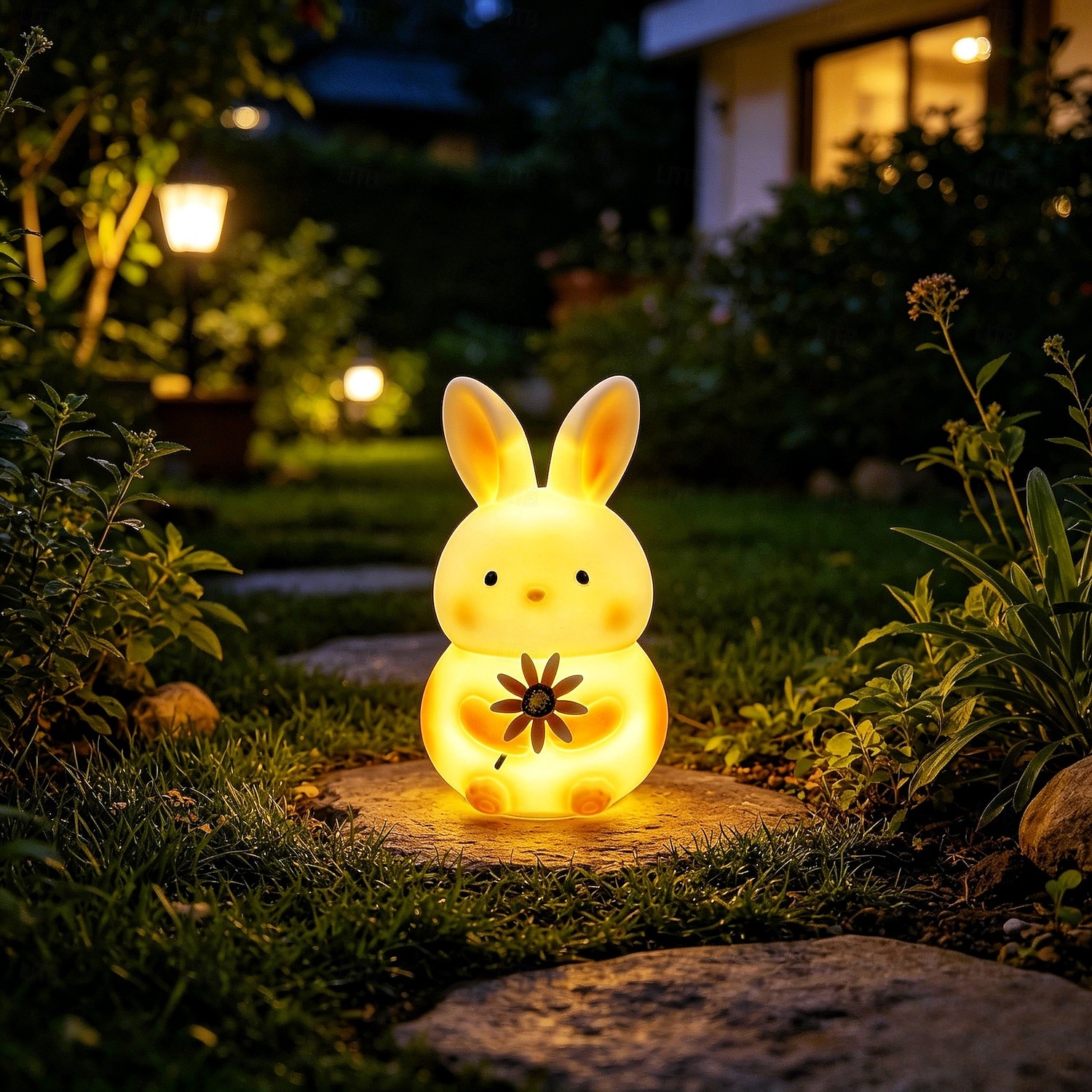 Lampes solaires d'extérieur en forme d'animaux, figurines lumineuses étanches en plastique représentant un lapin et un hibou, lampes décoratives solaires pour terrasse, pelouse, allée, parterre de de 2026 ? $34.99 –P8