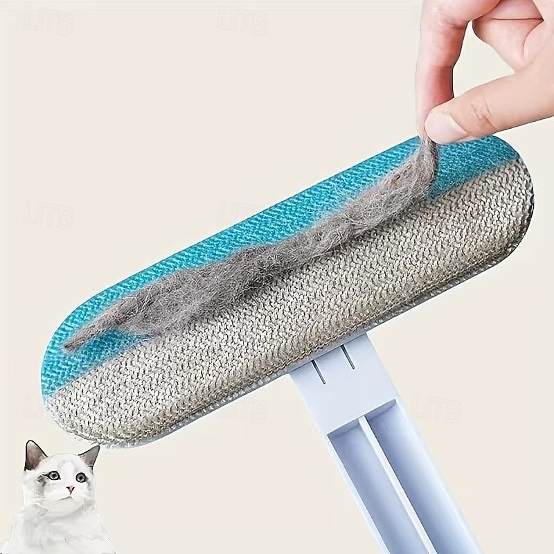 Kit com 5 escovas removedoras de pelos 3 em 1 com cabo longo para limpeza de janelas, ferramenta para remover pelos de animais de estimação, escova removedora de pelos de cães e gatos, acessórios para de 2026 por $20.99 –P4