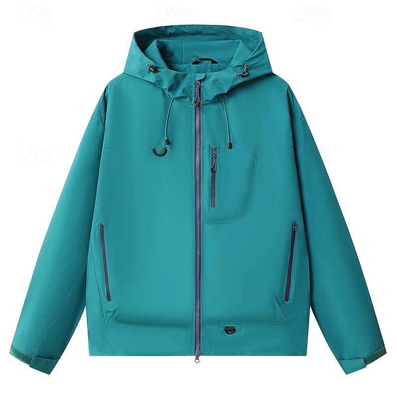 Homens Jaqueta Corta-Vento Jaqueta Softshell Jaqueta de Trilha Ao ar livre Prova-de-Água A Prova de Vento Secagem Rápida Respirável Roupas de caminhada Roupas de caminhada Verão Primavera Jaqueta de 2026 por $34.99 –P6