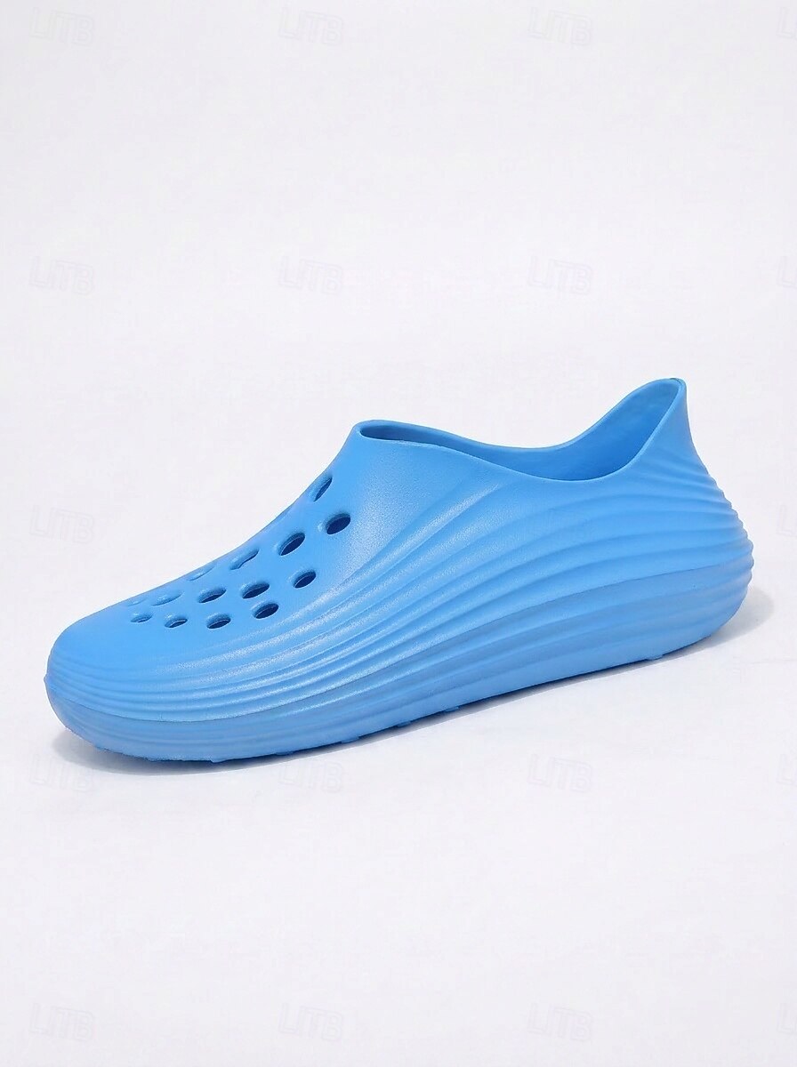 Men's Green Beach Clogs - Lightweight Breathable Slip-On Comfort Sandals - Casual Summer Shoes for Beach Vacation, Seaside Relaxing, Holiday Travel and Daily Leisure 2026 - $26.99 –P10