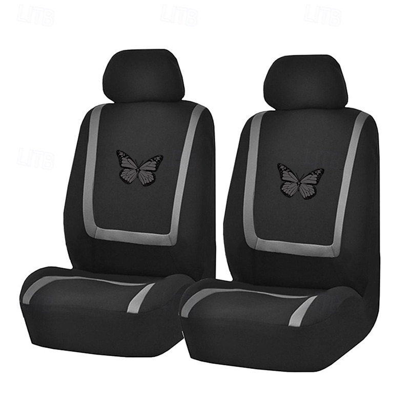 4PCS Cobertura de Cadeira Automotiva para Bancos dianteiros Prevenir Manchas para Carro de passeio / SUV / Carro de 2026 por $22.99 –P14