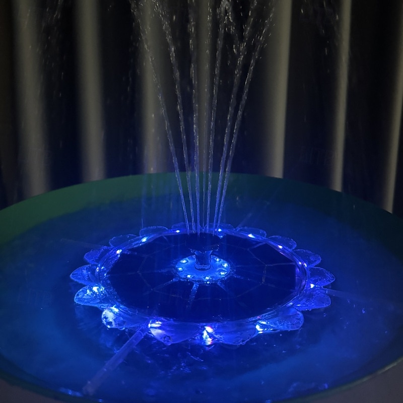 Solar Fountain Lights Outdoor Waterproof, RGB Color Changing Floating Fountain Light for Pool Pond Bird Bath Aquarium Fish Tank, Solar Powered Mini Water Fountain Pump for Garden Patio Summer Party De 2026 - $53.99 –P1