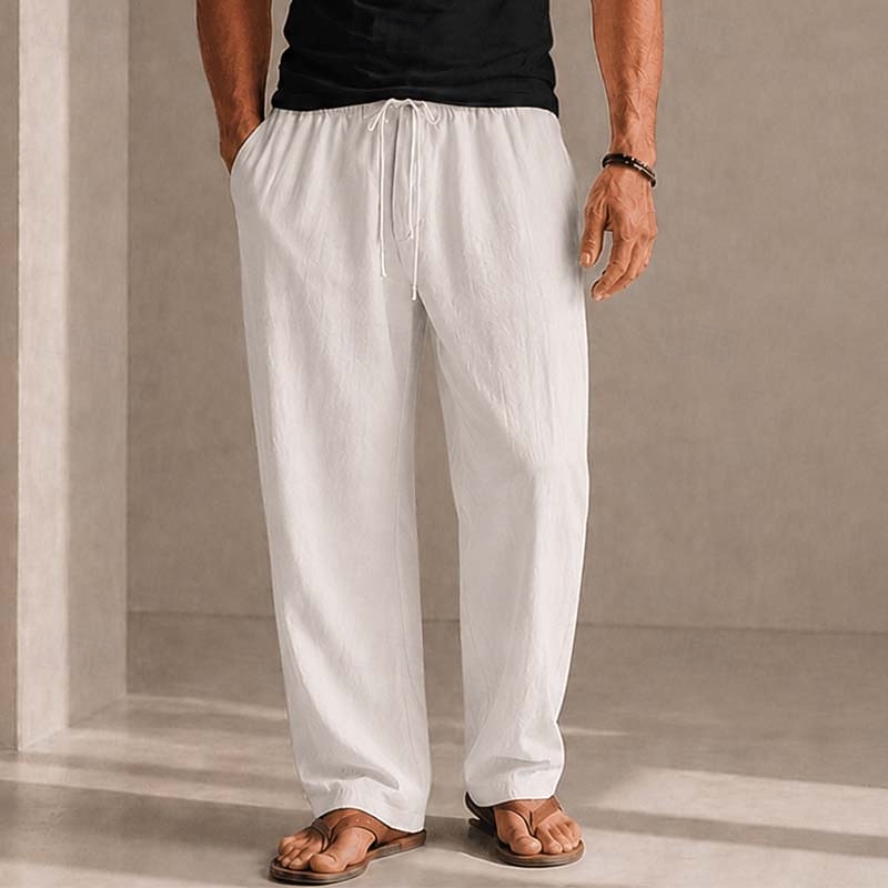 Leichte Herren-Leinenhose aus Tencel für den Sommer 2026 - $35.99 –P1
