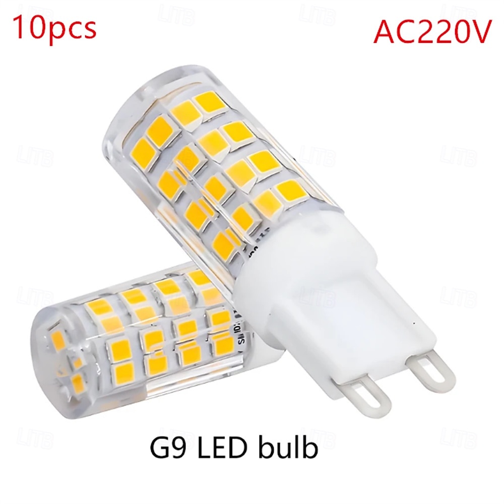 10pcs Mini G9 E14 AC 220V 240V Ceramics LED Corn Bulb Capsule Crystal Light Warm White Lamp Replace Halogen Chandelier Lights 2026 - $34.99 –P1
