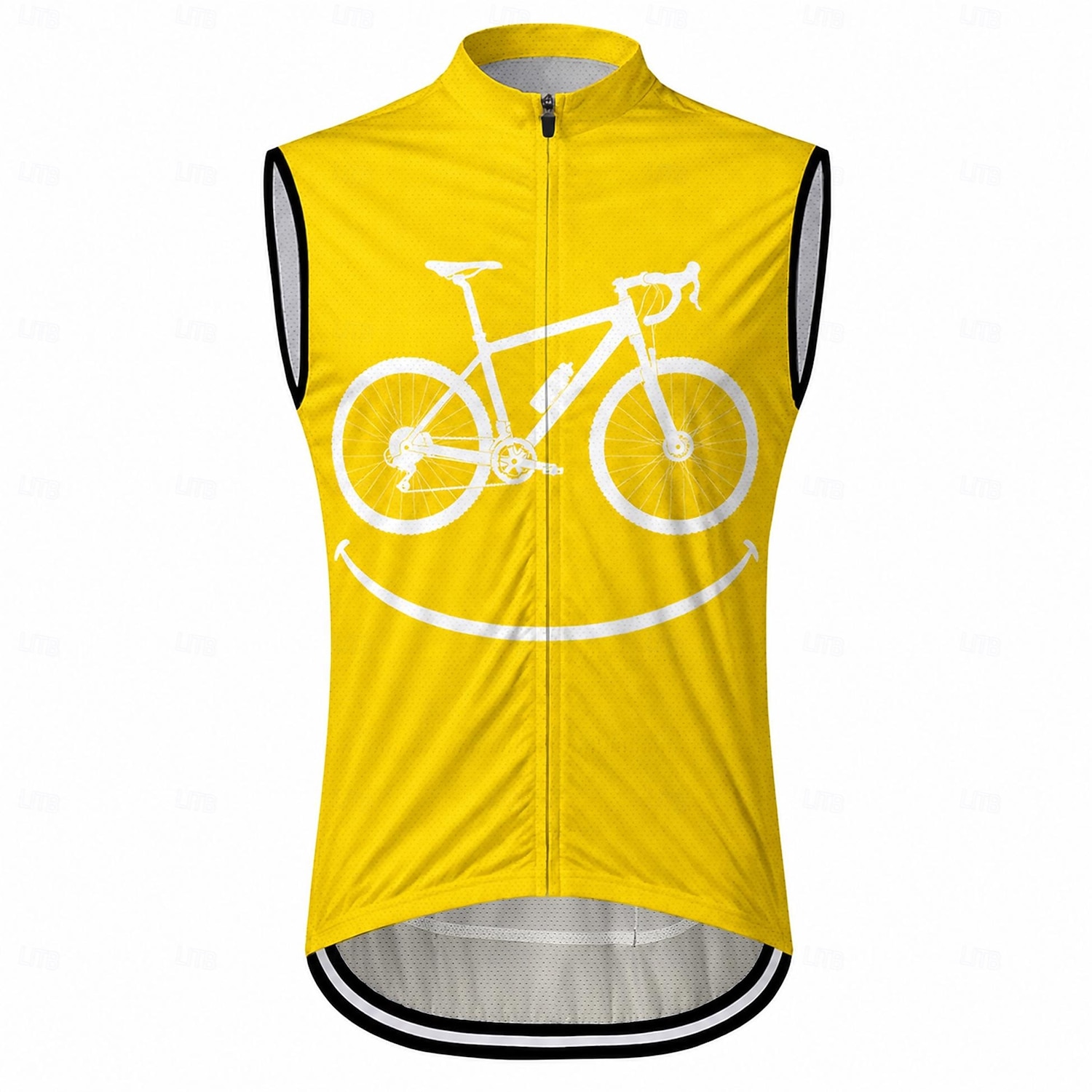 Men's Cycling Vest Cycling Jersey Geometric Sleeveless Bike Vest / Gilet Jersey Top with 3 Rear Pockets Quick Dry Back Pocket Moisture Wicking Breathable Sports Yellow Blue Clothing Apparel 2026 - $30.99 –P1