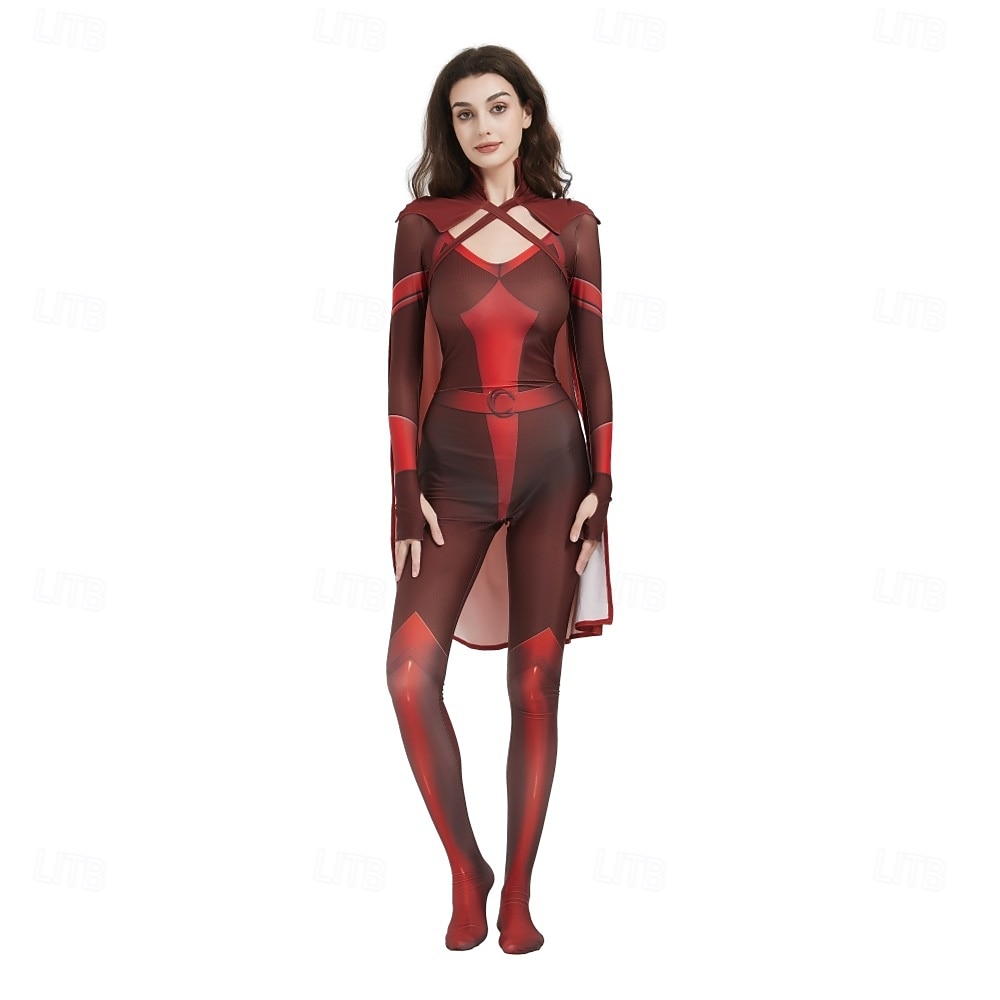 Anti-herói Super-vilão Super heroi Fantasia fantasia Fatos de Corpo Patriótico for Unisexo Crianças Adulto Dia Das Bruxas Carnaval Espetáculo Comic Con de 2026 por $48.99 –P31